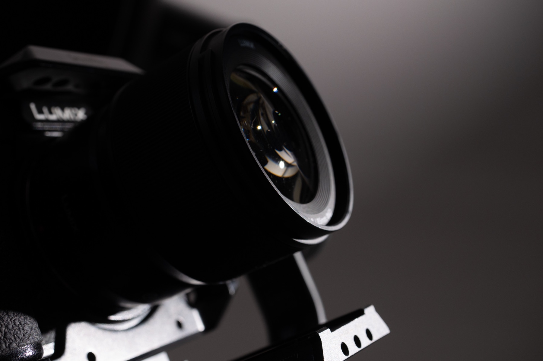 Close-up of a camera lens